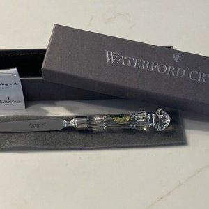 Waterford Letter Opener, NOS, Mint with Box and Protective Sleeve